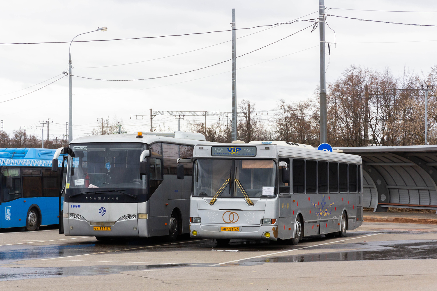 Moskau, LiAZ-5256.25-11 Nr. АЕ 521 77