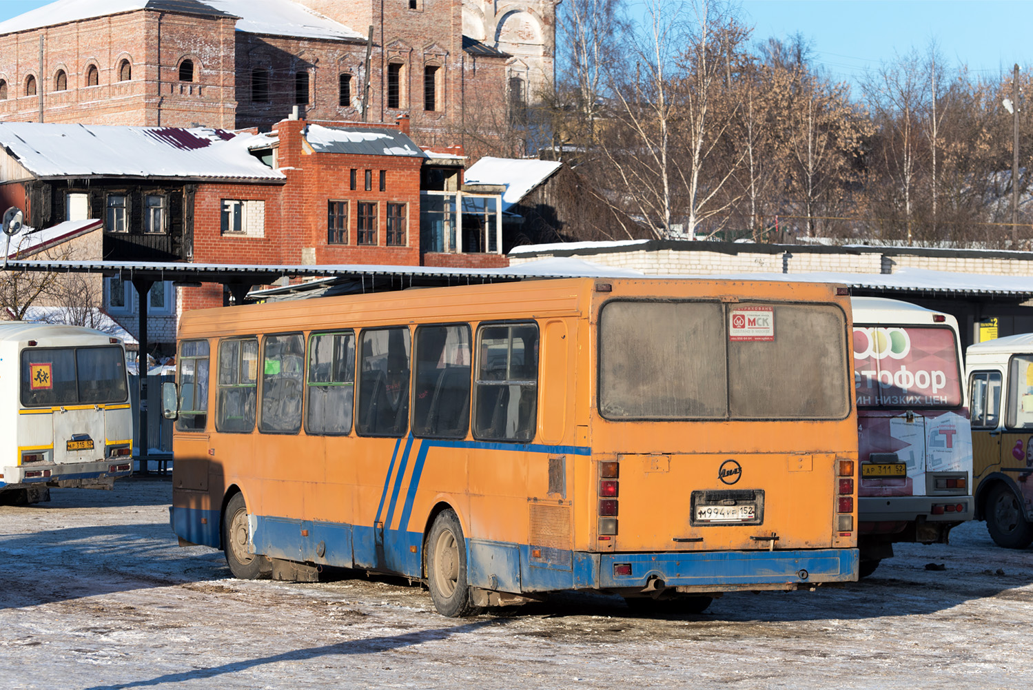 Нижегородская область, ЛиАЗ-5256.25-11 № М 994 УР 152