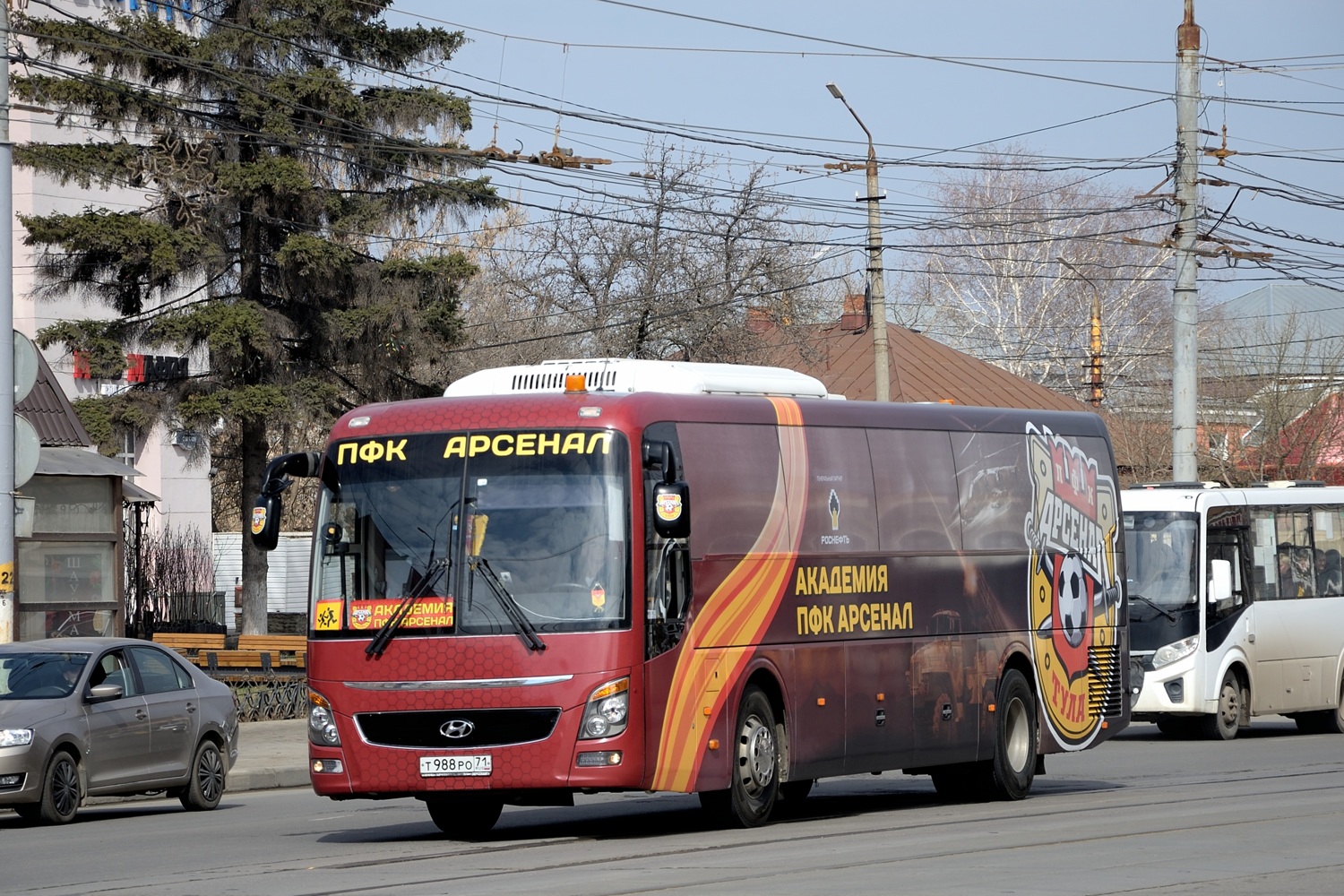 Тульская область, Hyundai Universe Space Luxury № Т 988 РО 71