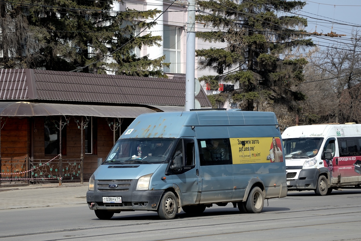 Тульская область, Нижегородец-222700  (Ford Transit) № Т 038 РХ 71