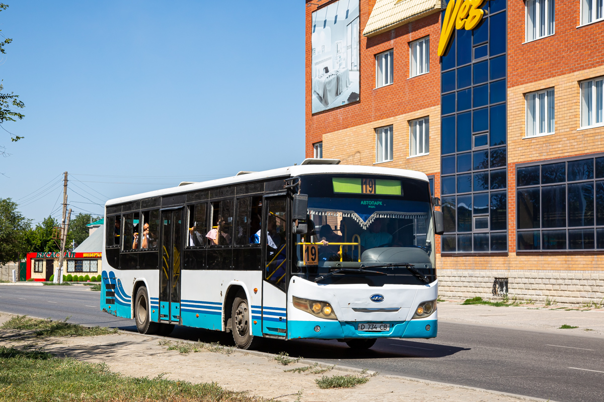 Актюбинская область, Heke JAC HK6105G № D 734 CB