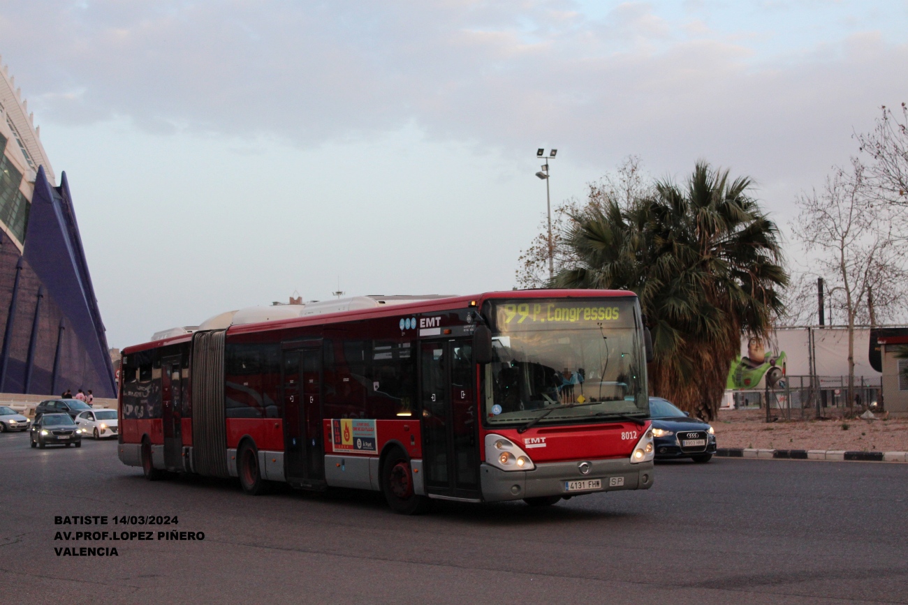 Испания, Irisbus Citelis 18M (Hispano) № 8012