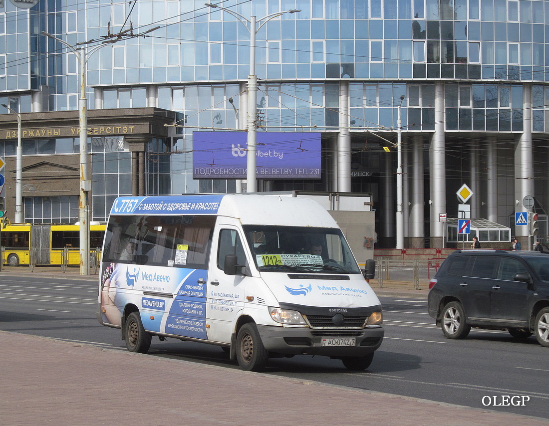 Минск, Актрия 3515N (MB Sprinter) № АО 0742-7