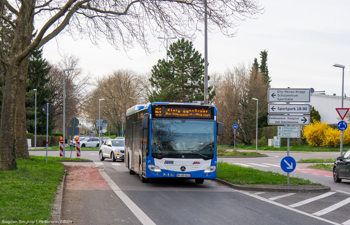 Баден-Вюртемберг, Mercedes-Benz Citaro C2 LE hybrid № 25