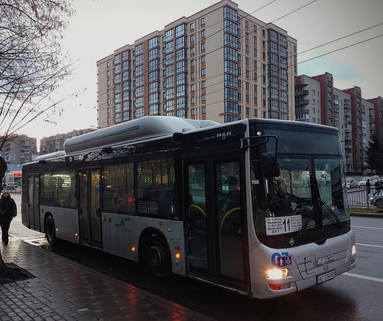 Волынская область, MAN A21 Lion's City NL313 CNG № 03