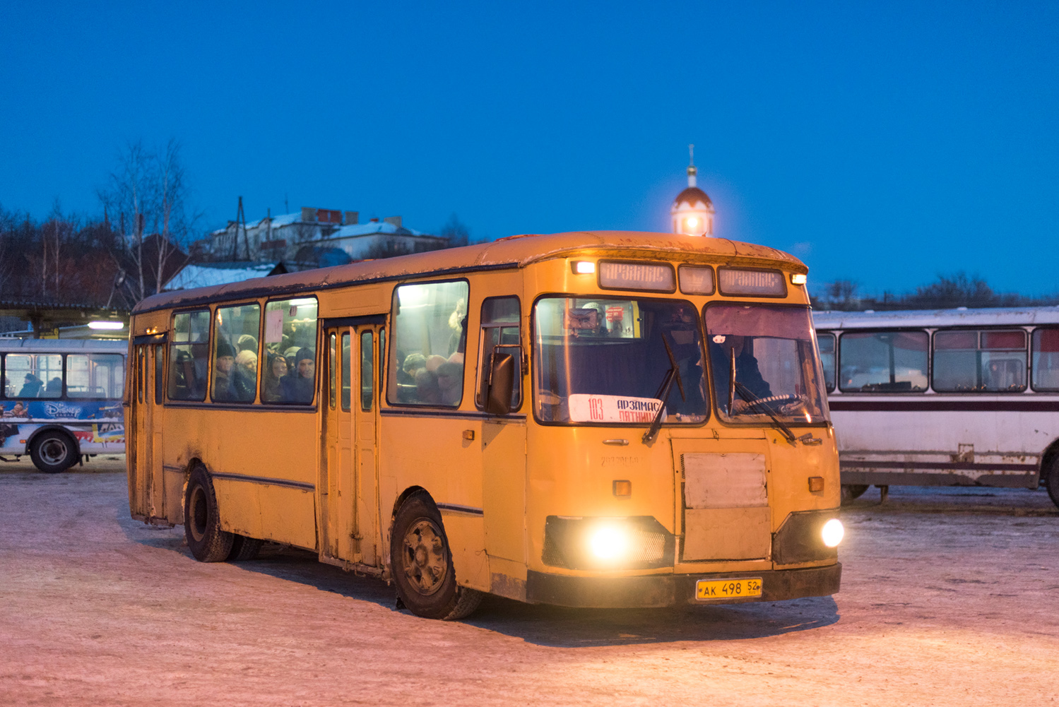 Нижегородская область, ЛиАЗ-677М № АК 498 52