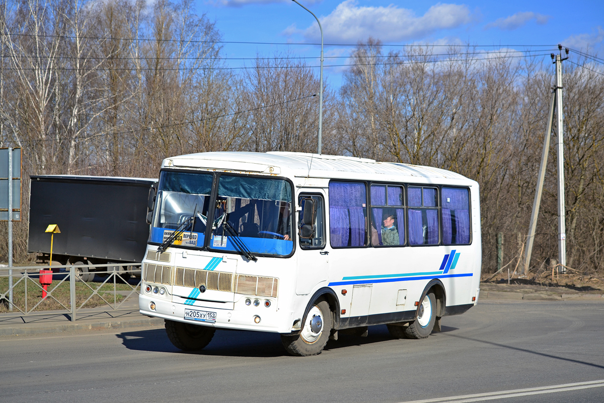 Нижегородская область, ПАЗ-32053 № Н 205 ХУ 152