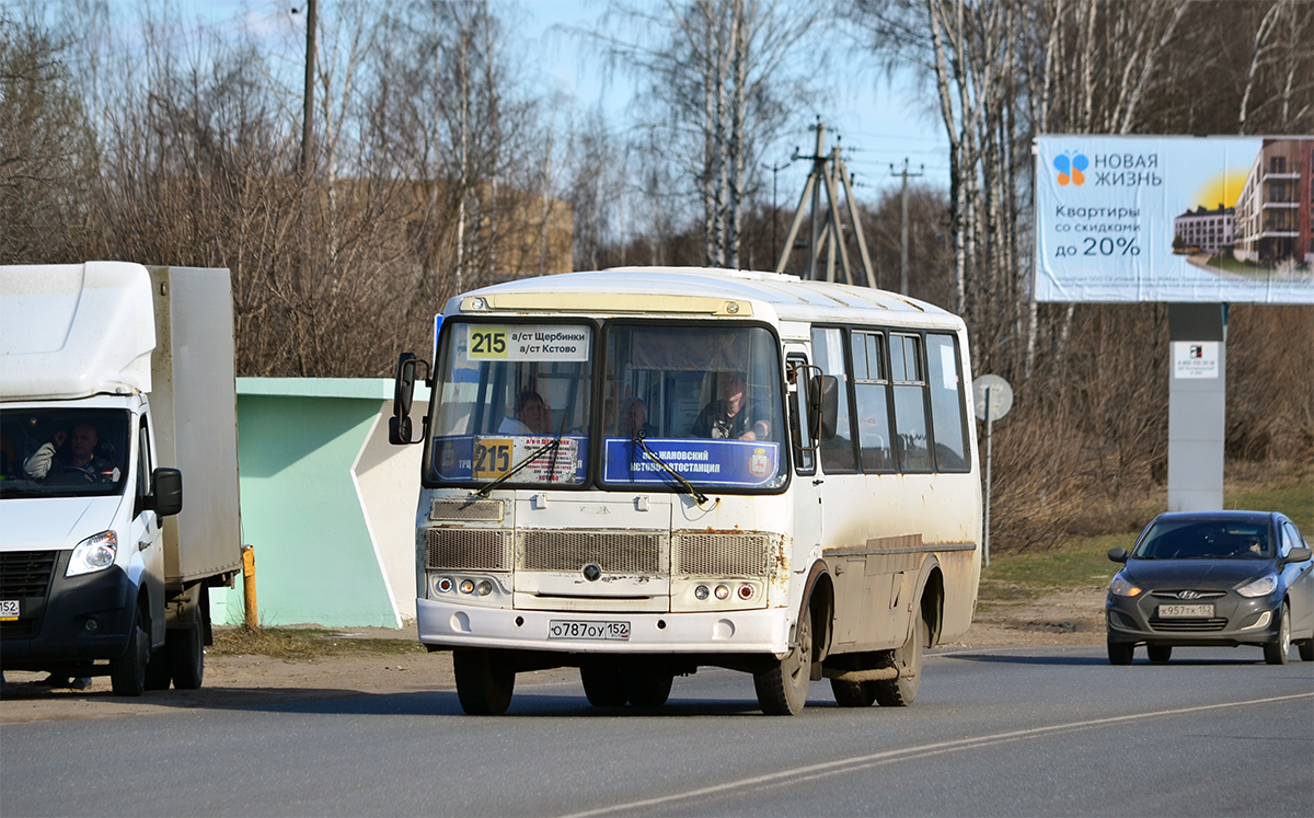 Nizhegorodskaya region, PAZ-32054 Nr. О 787 ОУ 152