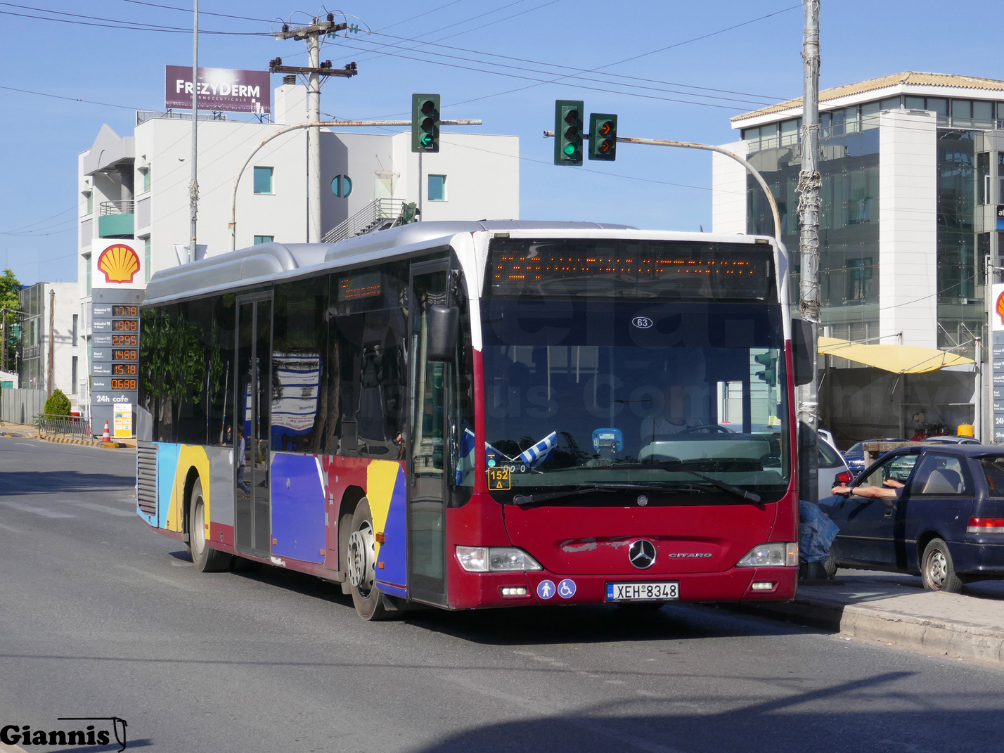 Греция, Mercedes-Benz O530LE Citaro facelift LE № 63