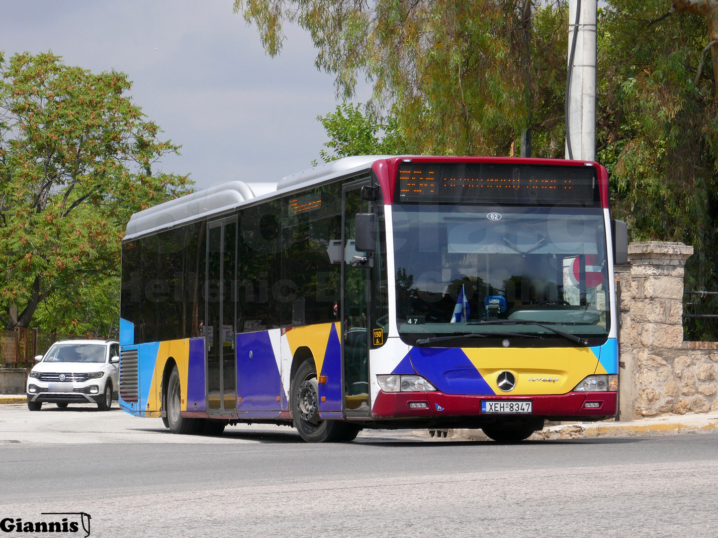 Греция, Mercedes-Benz O530LE Citaro facelift LE № 62