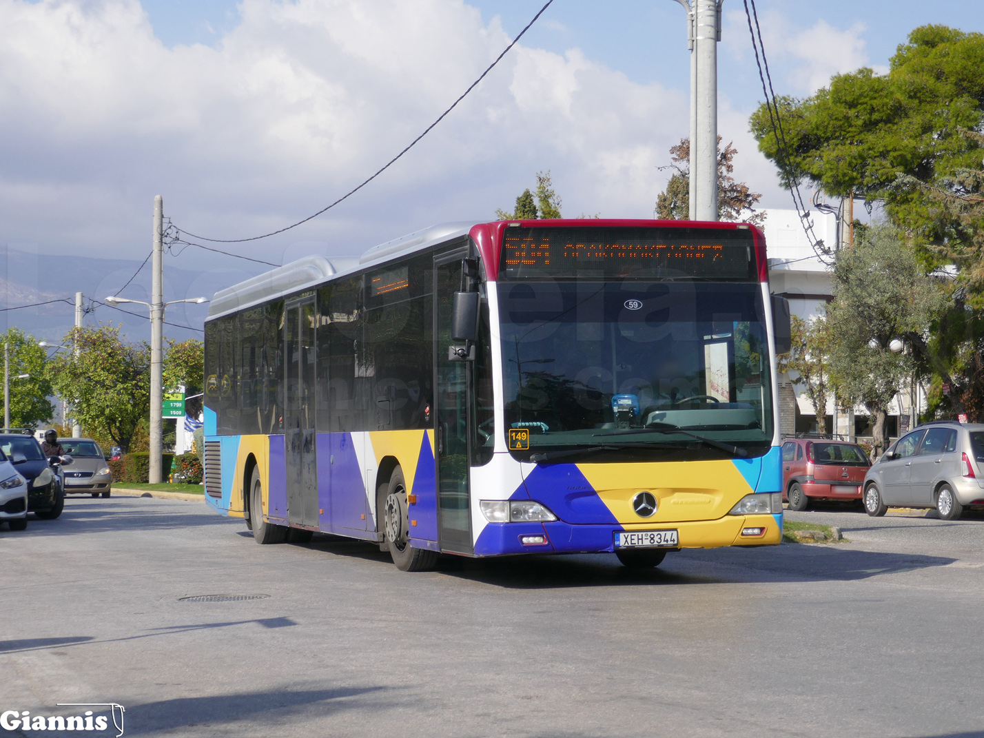 Греция, Mercedes-Benz O530LE Citaro facelift LE № 59