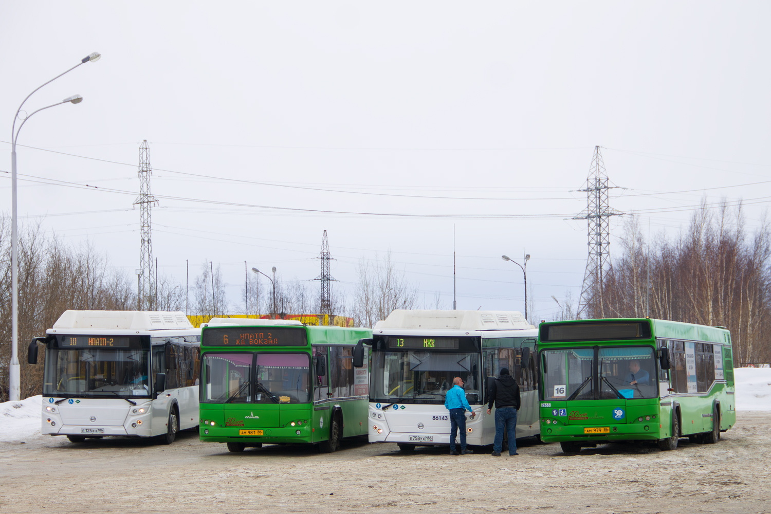 Ханты-Мансийский АО, МАЗ-103.469 № 2163; Ханты-Мансийский АО — Автобусные вокзалы, станции и конечные остановки