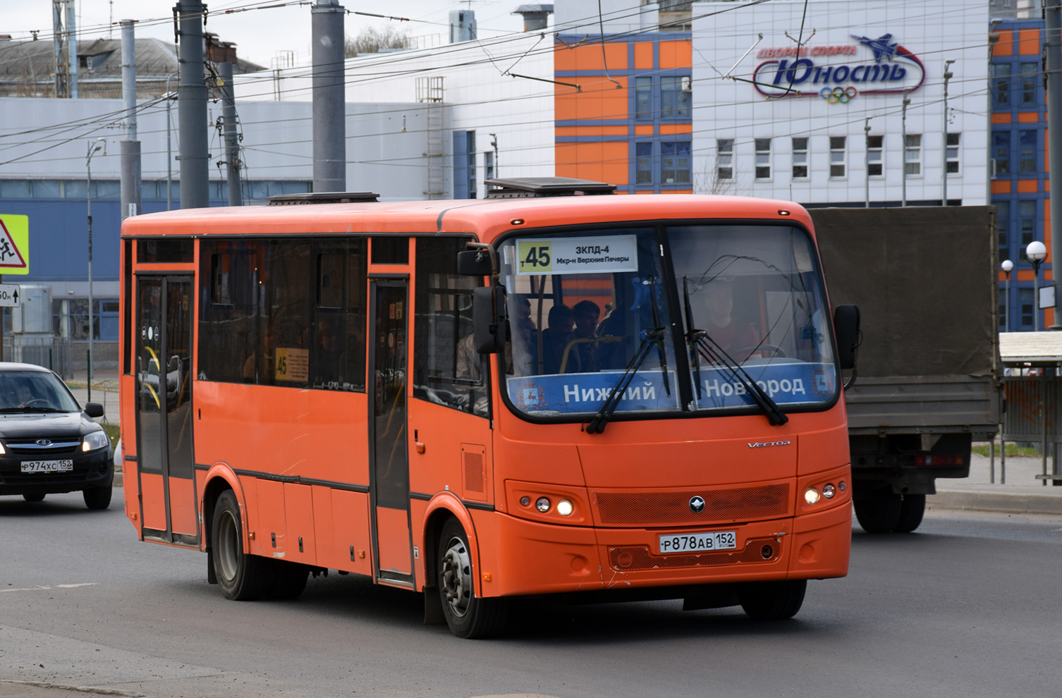 Нижегородская область, ПАЗ-320414-04 "Вектор" № Р 878 АВ 152