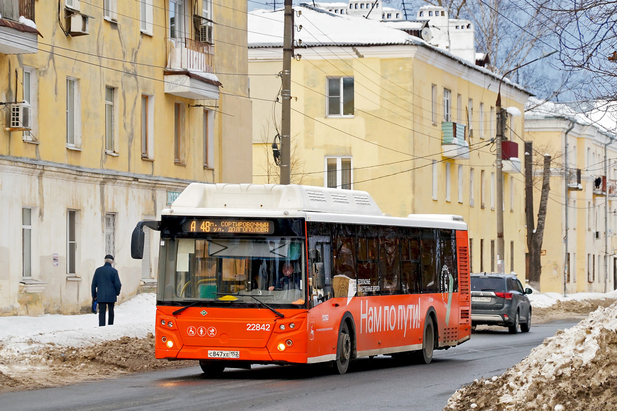 Нижегородская область, ЛиАЗ-5292.67 (CNG) № 22842