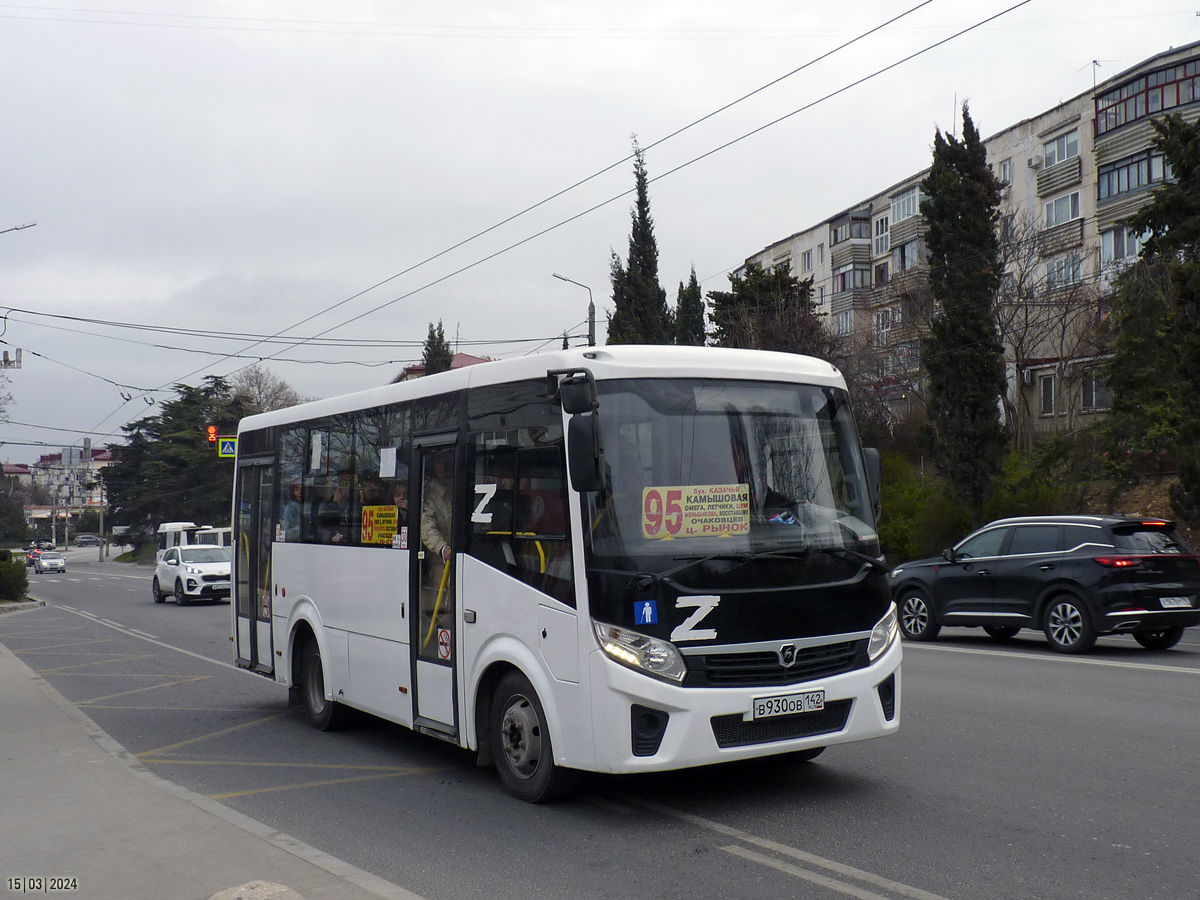 Севастополь, ПАЗ-320435-04 "Vector Next" № В 930 ОВ 142