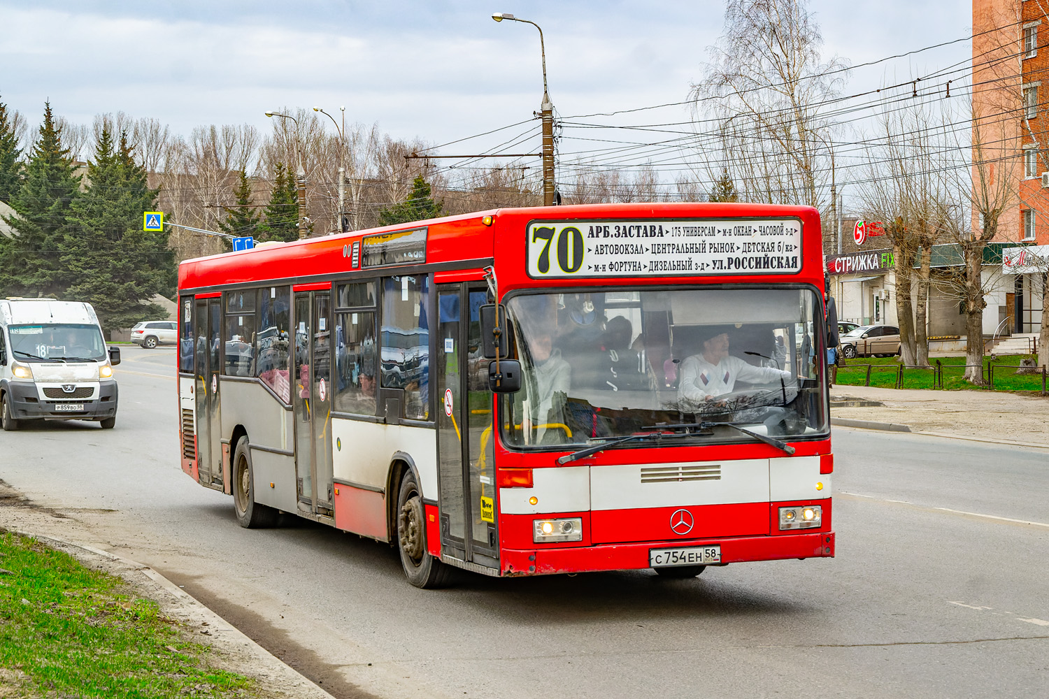 Пензенская область, Mercedes-Benz O405N2 (SAM) № С 754 ЕН 58