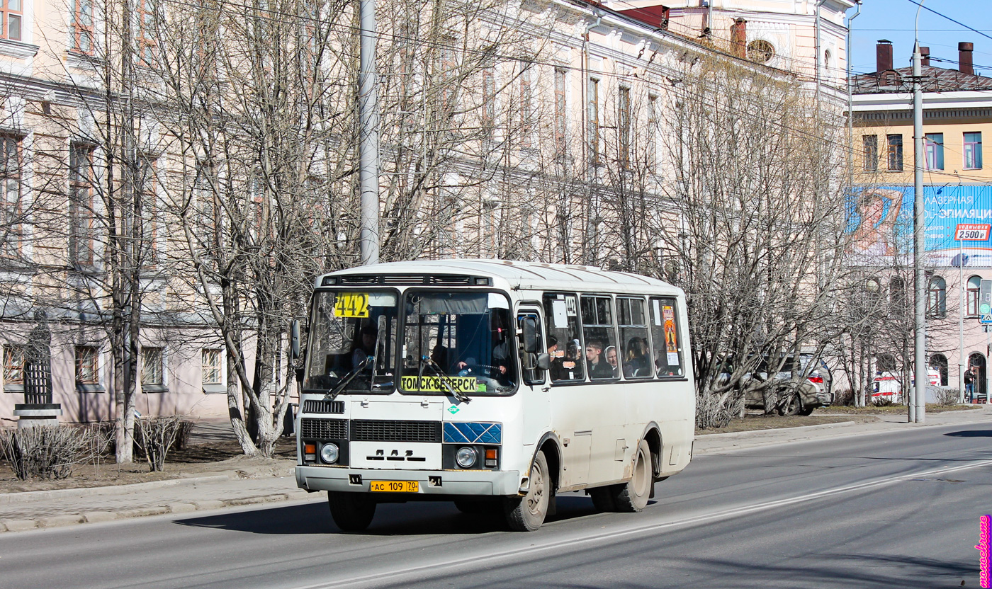 Томская область, ПАЗ-32054 № АС 109 70