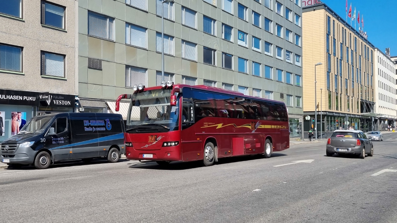 Финляндия, Volvo 9700S № JJK-880