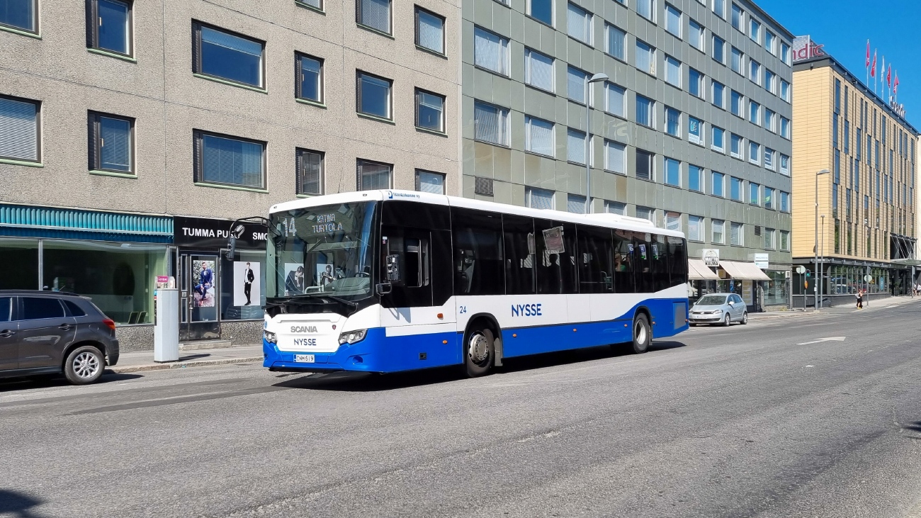 Финляндия, Scania Citywide LE Suburban № 24