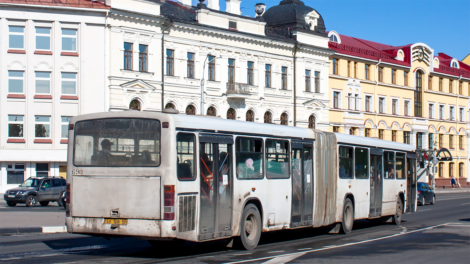 Псковская область, Mercedes-Benz O345G № 690