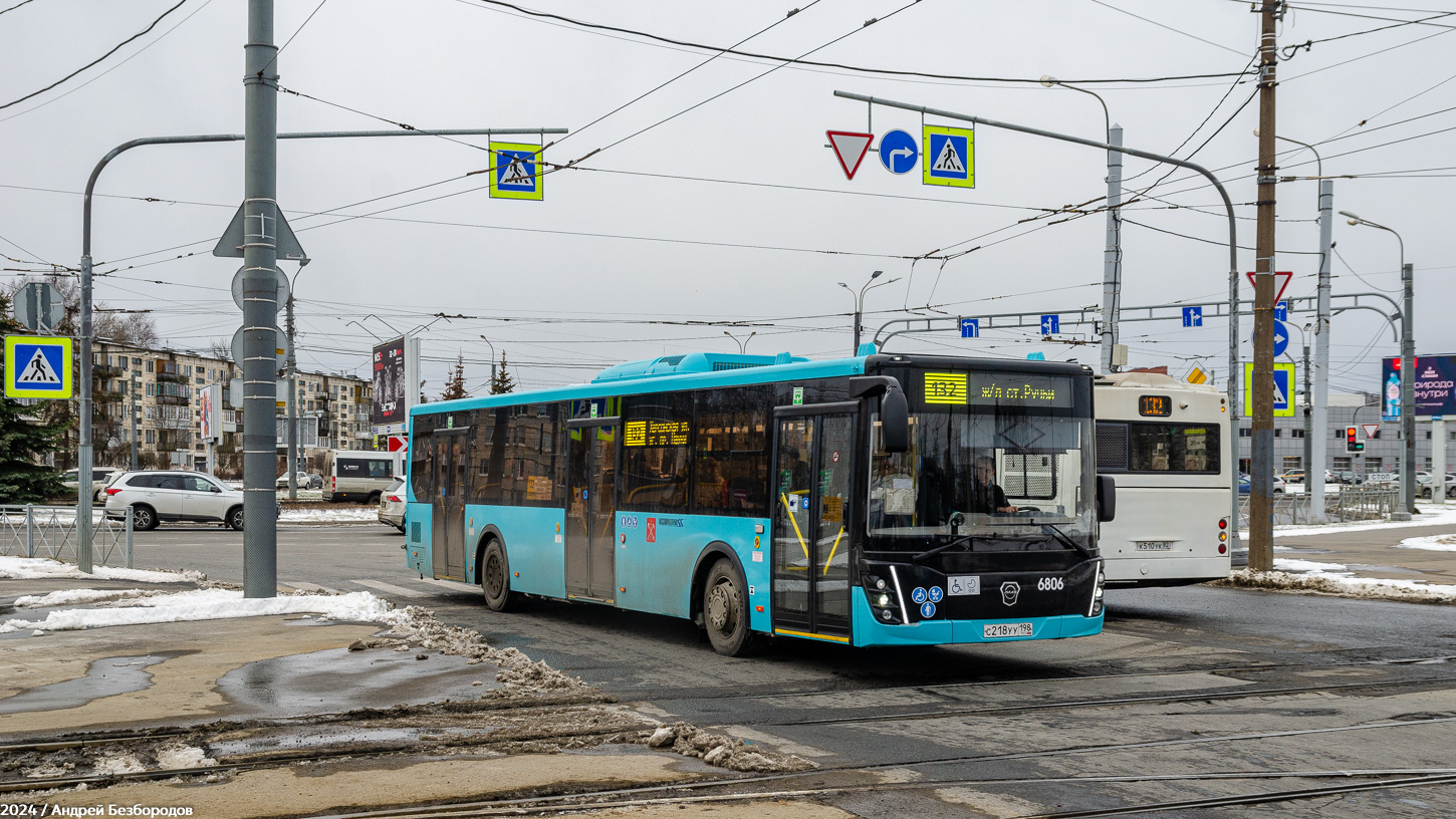 Санкт-Петербург, ЛиАЗ-5292.65 № 6806