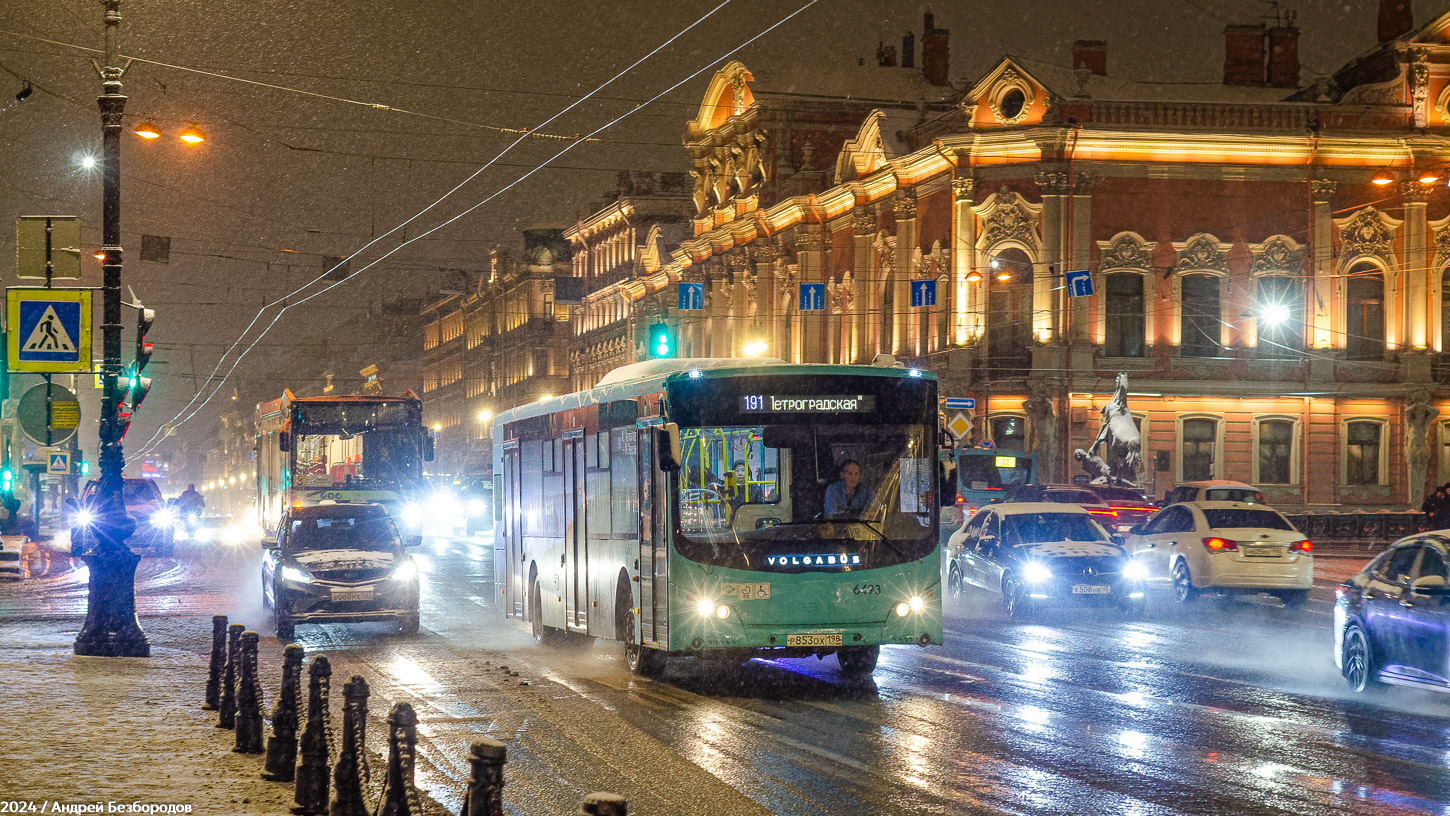 Санкт-Петербург, Volgabus-5270.G4 (LNG) № 6493