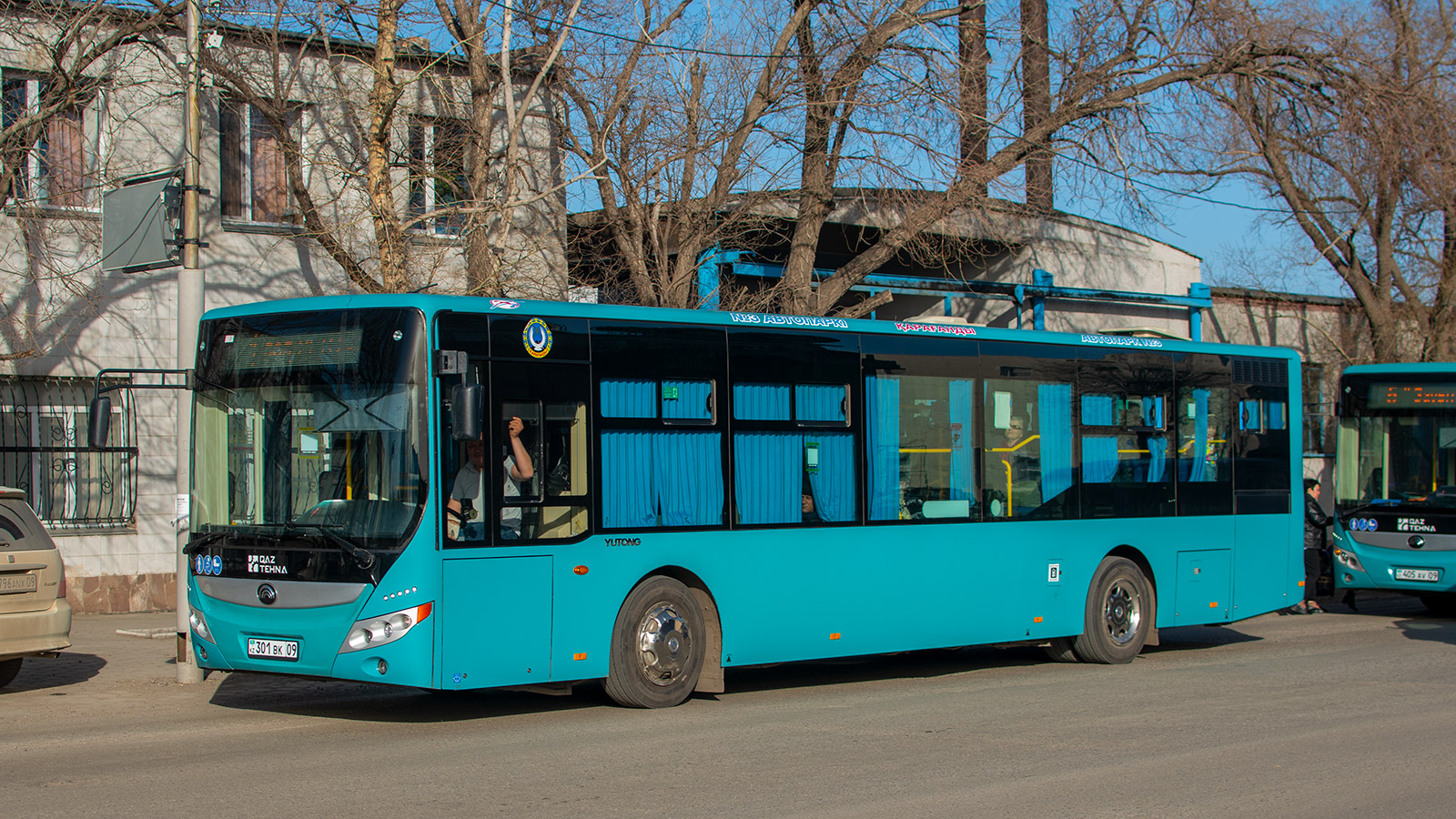 Карагандинская область, Yutong ZK6118HGA (QazTehna) № 301 BK 09