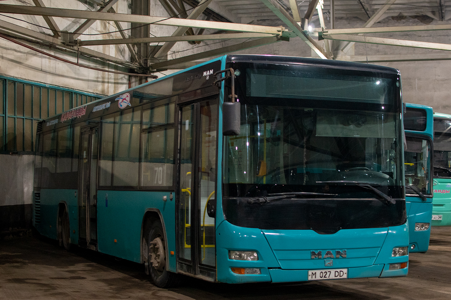 Карагандинская область, MAN A78 Lion's City LE EL283 № M 027 DD