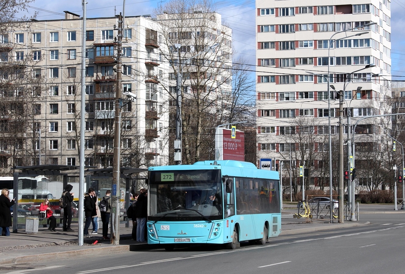 Санкт-Петербург, МАЗ-206.947 № 38242