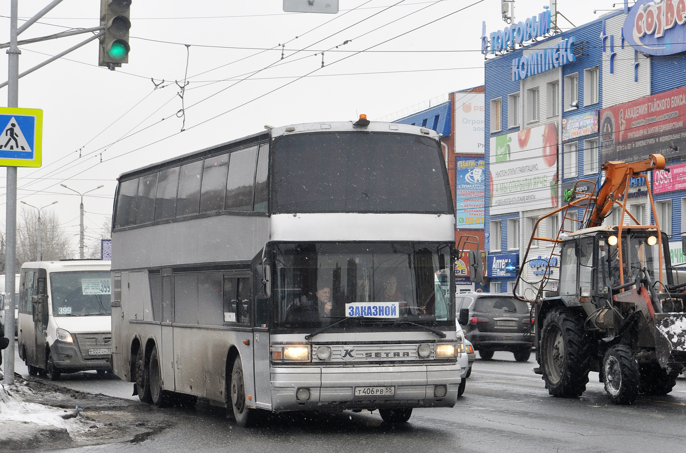 Омская область, Setra S228DT № Т 406 РВ 55