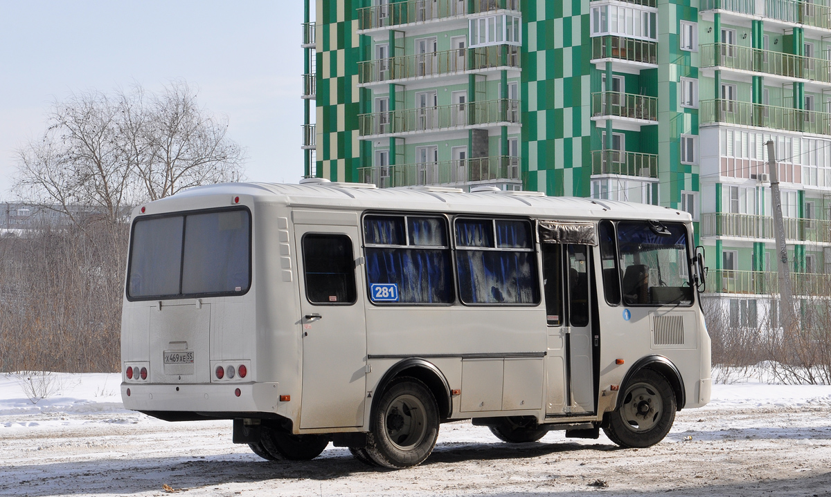 Омская область, ПАЗ-32053 № 281