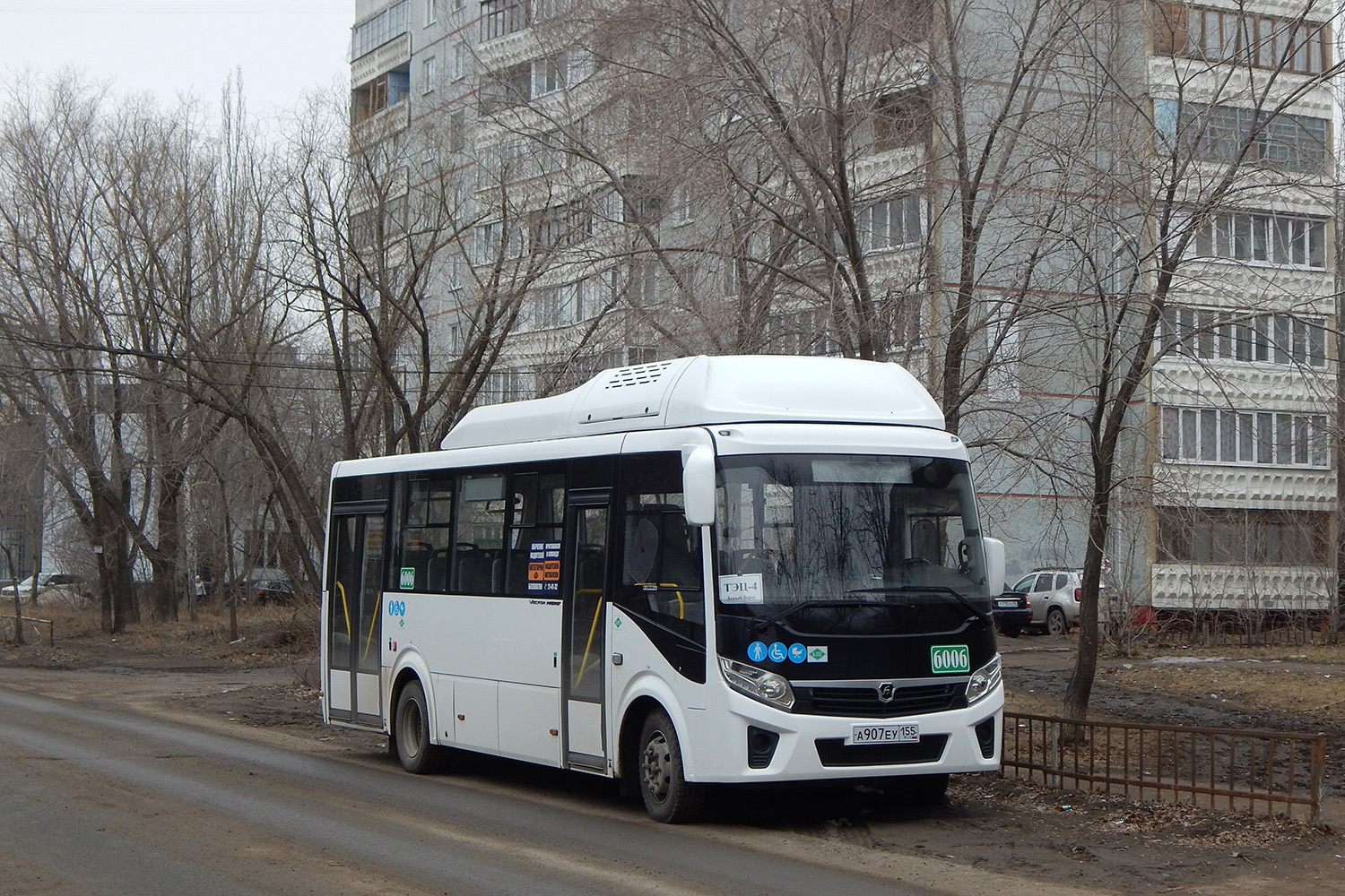 Омская область, ПАЗ-320415-14 "Vector Next" № 6006