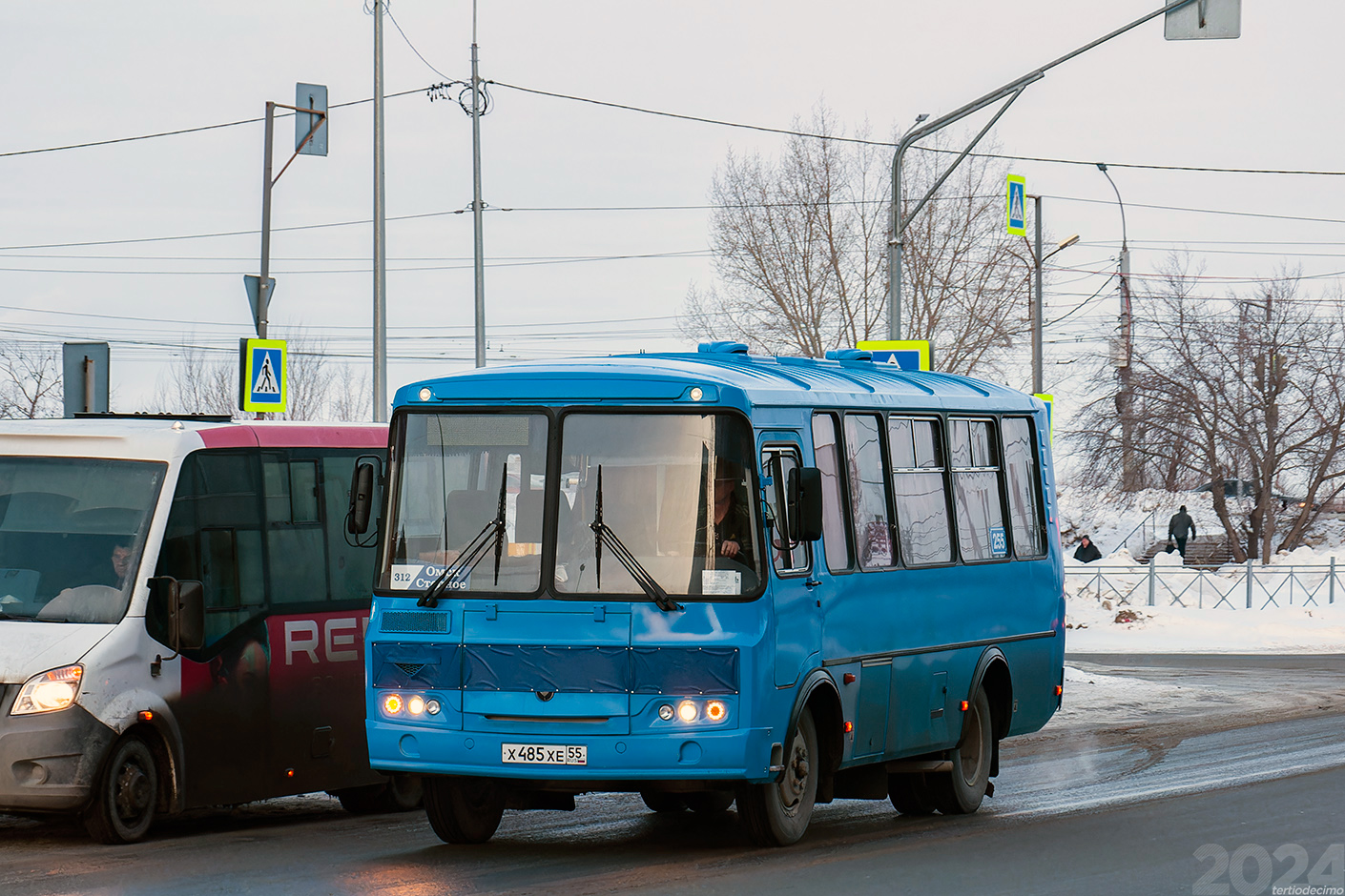 Омская область, ПАЗ-32053 № 255