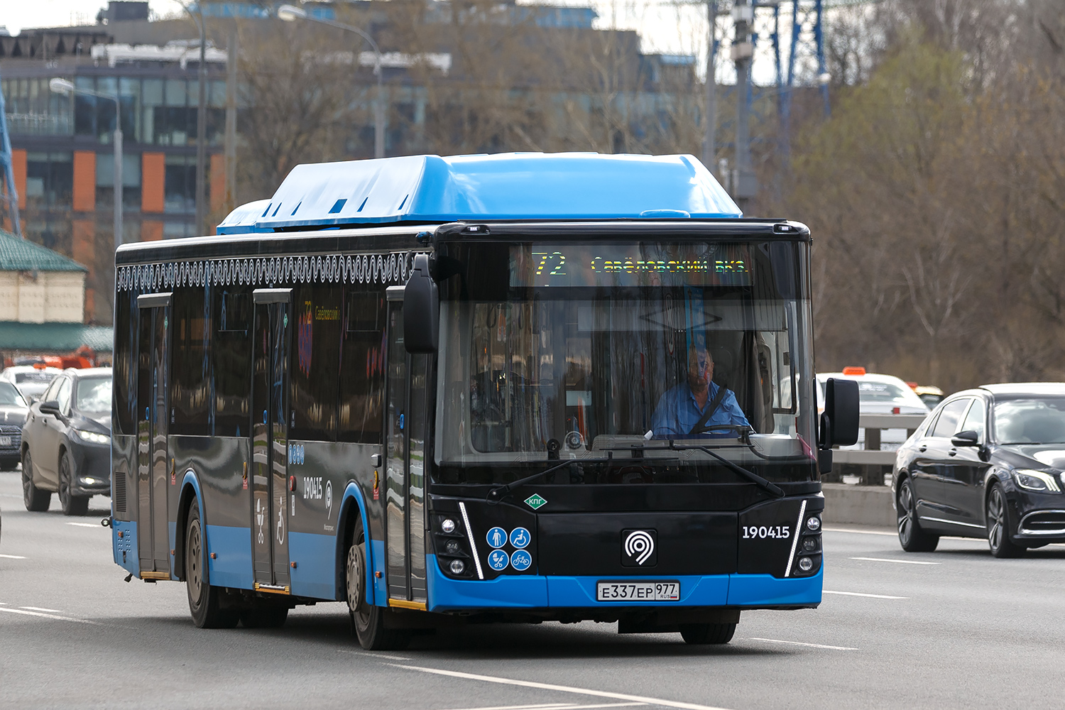 Москва, ЛиАЗ-5292.67 (CNG) № 190415