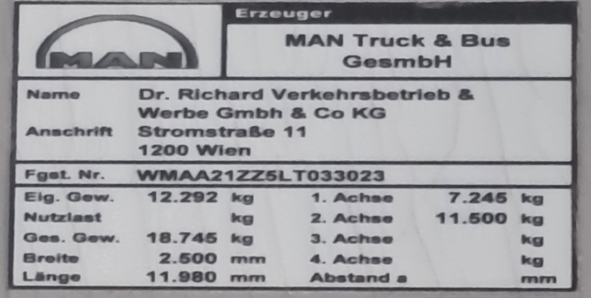 Австрия, MAN A21 Lion's City NL323 № 1450