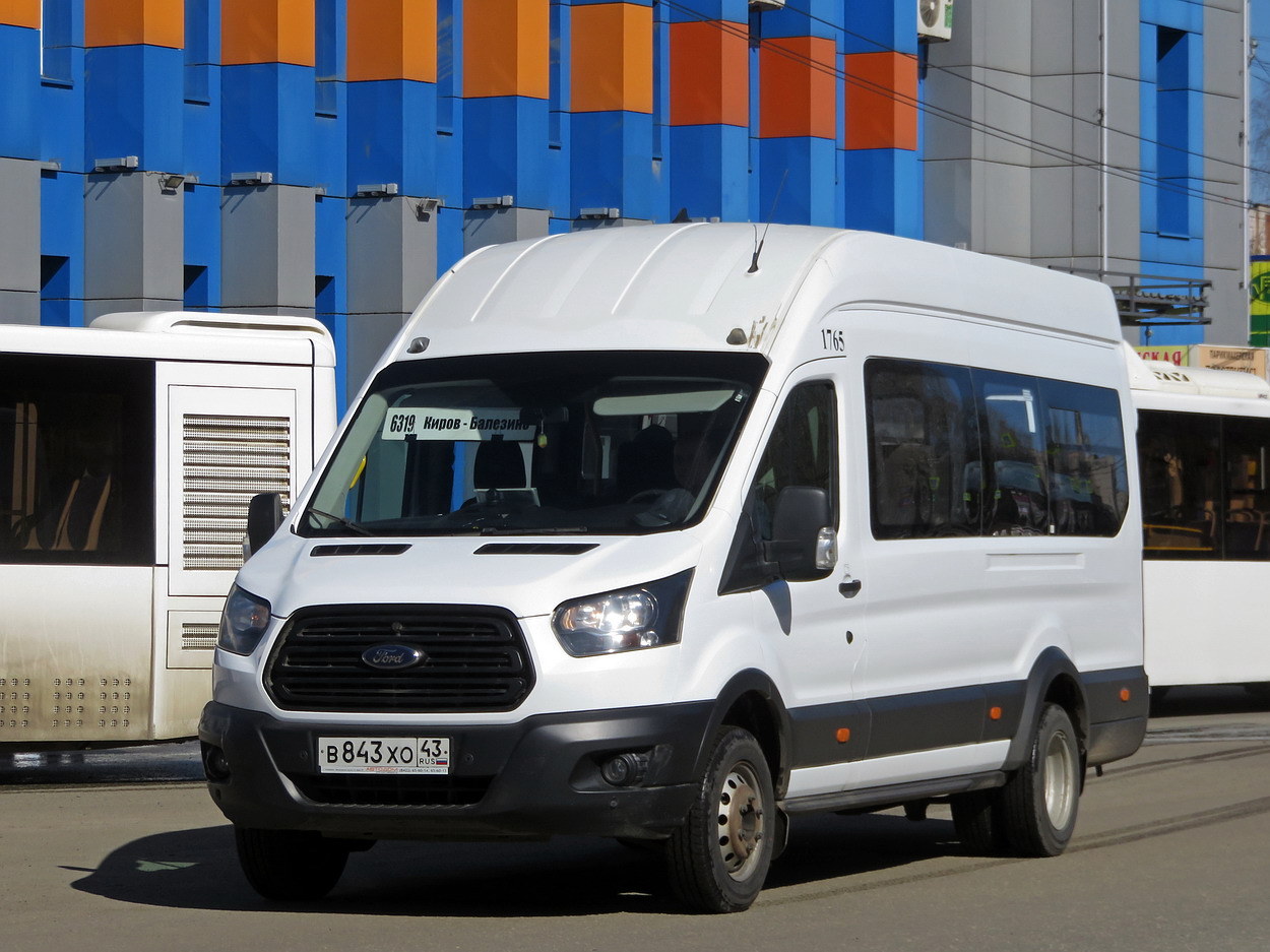 Кировская область, Ford Transit FBD [RUS] (X2F.ESG.) № х765