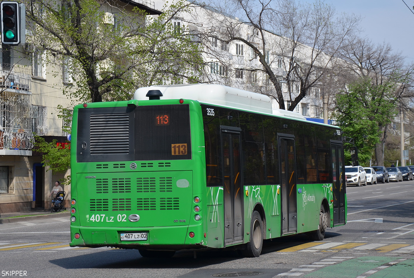 Алматы, Golden Dragon XML6125CN (Hyundai Trans Auto) № 3535