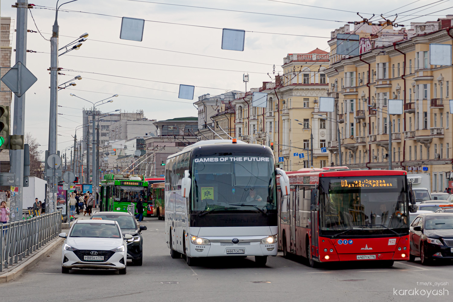 Татарстан, Yutong ZK6122H9 № А 667 СК 716