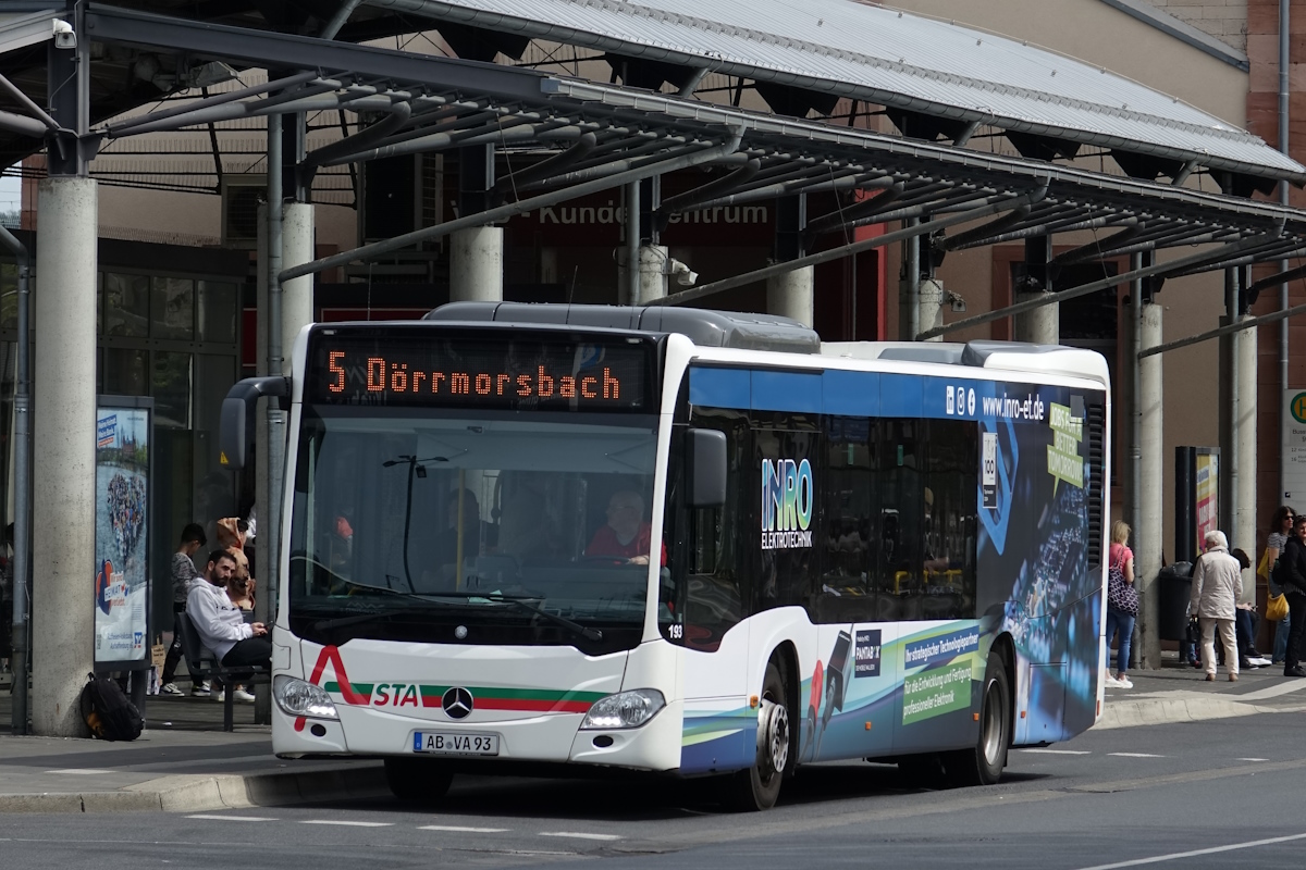 Бавария, Mercedes-Benz Citaro C2 № 193