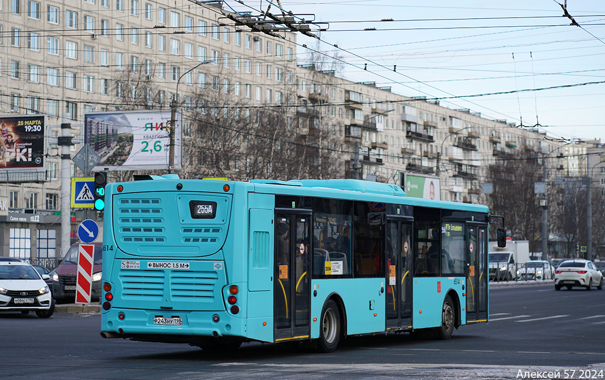 Санкт-Петербург, Volgabus-5270.G4 (LNG) № 6514