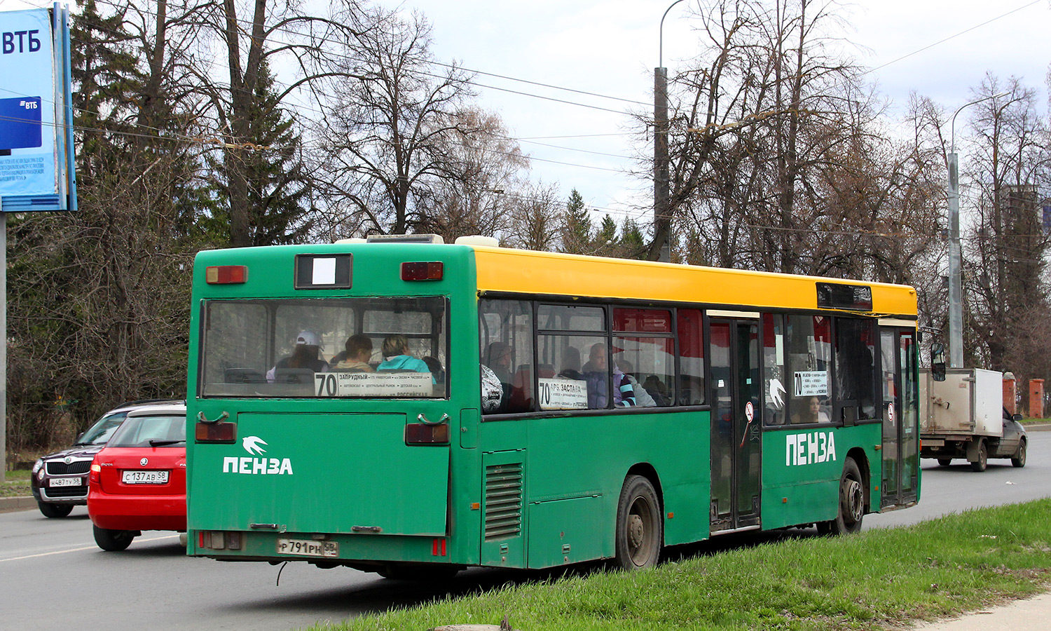 Пензенская область, Mercedes-Benz O405N2 № Р 791 РН 58