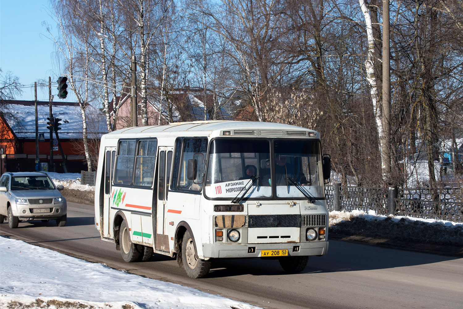 Нижегородская область, ПАЗ-32054 № АУ 208 52