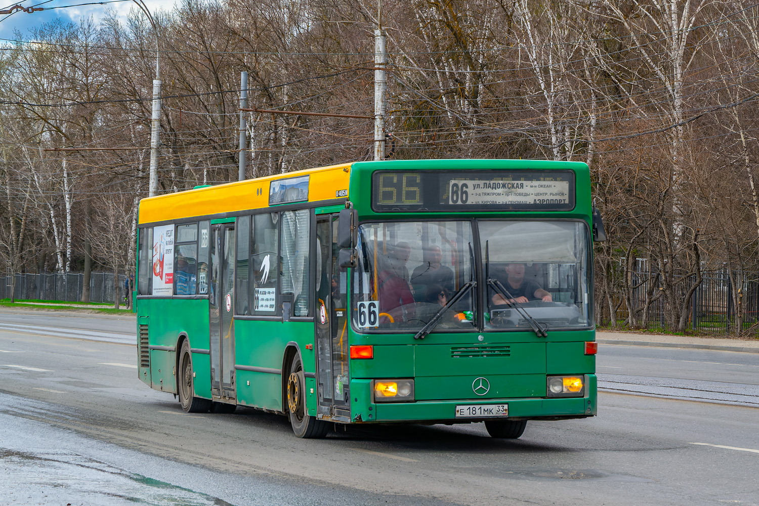 Пензенская область, Mercedes-Benz O405N2 № Е 181 МК 33