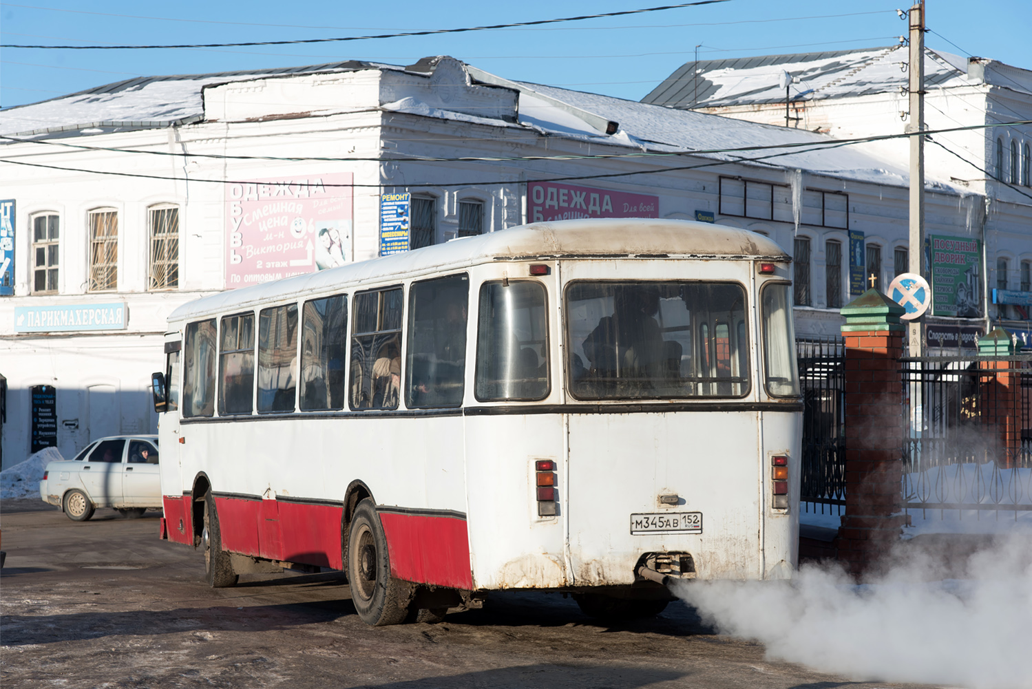 Nizhegorodskaya region, LiAZ-677M (BARZ) Nr. М 345 АВ 152