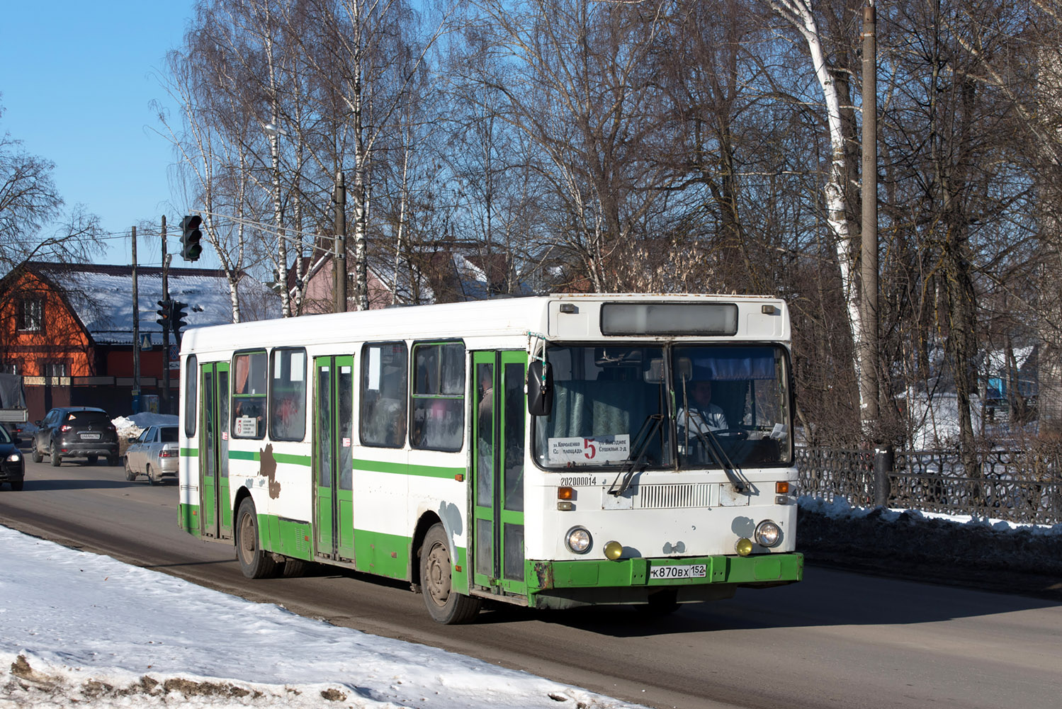 Нижегородская область, ЛиАЗ-5256.00 № К 870 ВХ 152