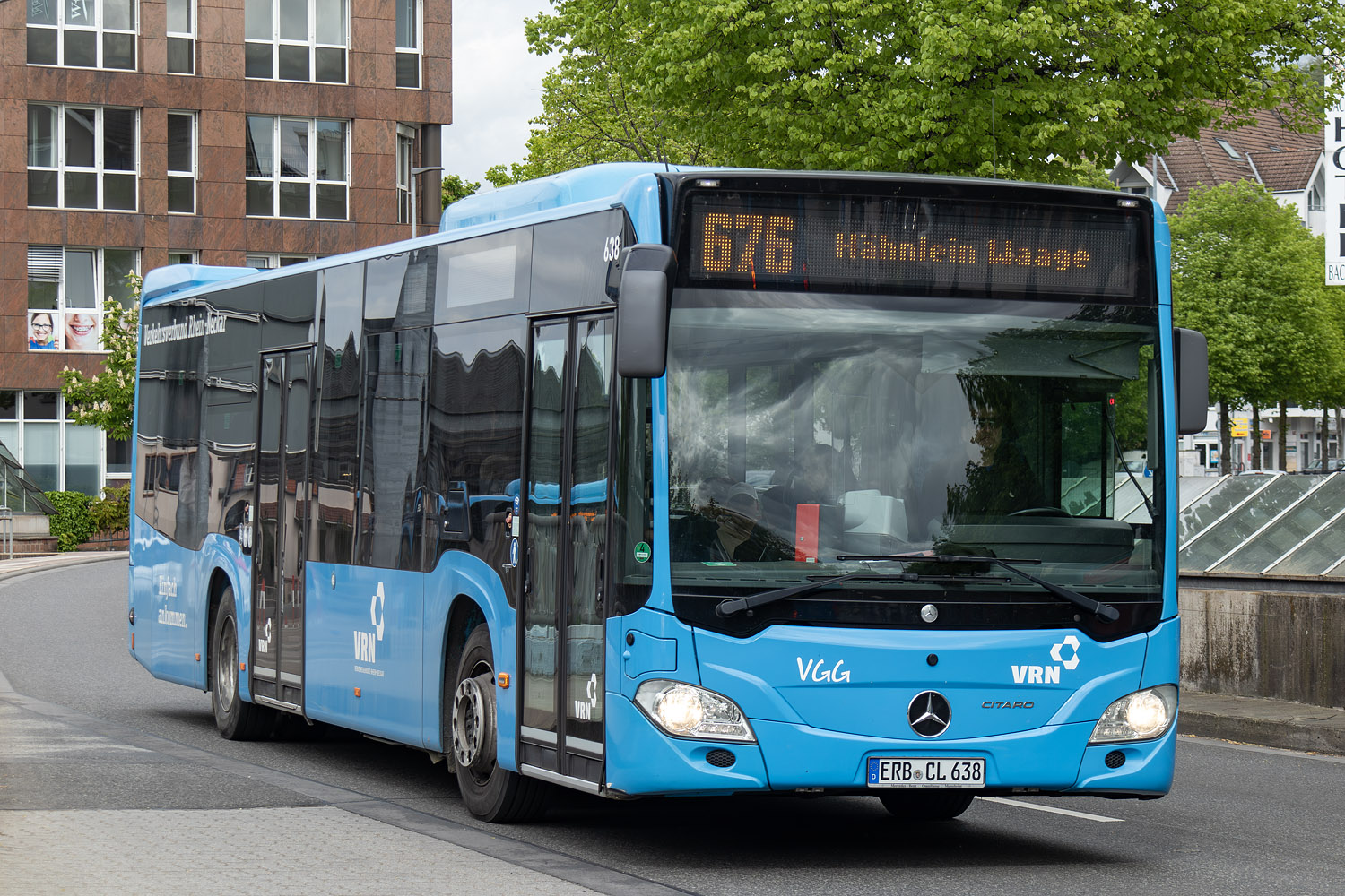 Гессен, Mercedes-Benz Citaro C2 № ERB-CL 638