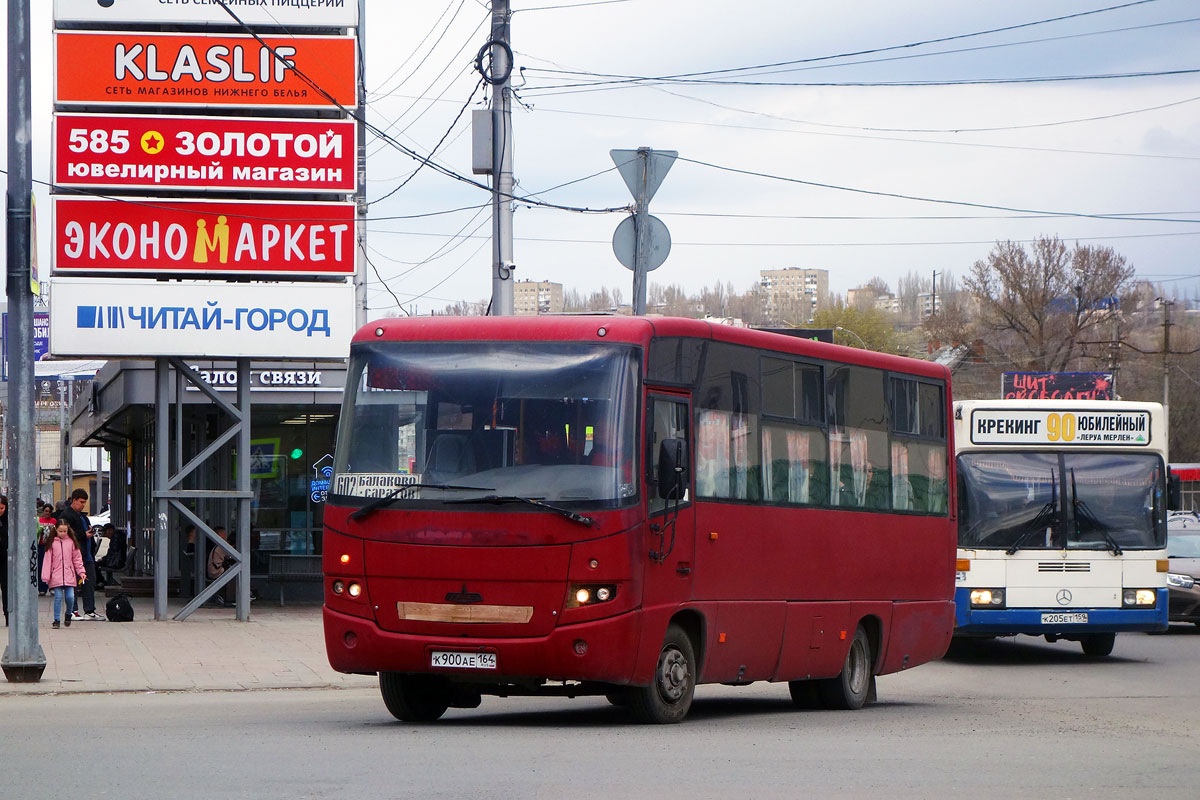 Saratov region, MAZ-256.270 Nr. К 900 АЕ 164