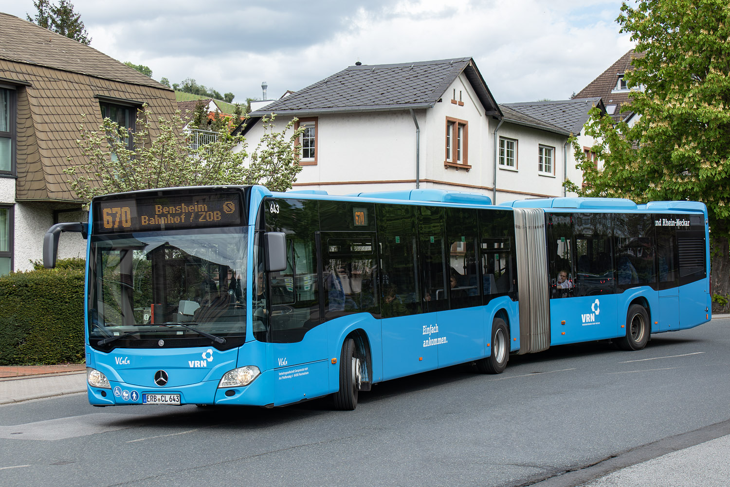 Гессен, Mercedes-Benz Citaro C2 G № ERB-CL 643