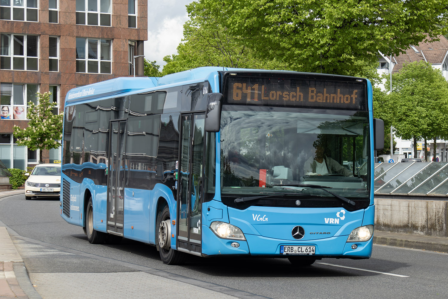 Гессен, Mercedes-Benz Citaro C2 LE № ERB-CL 614