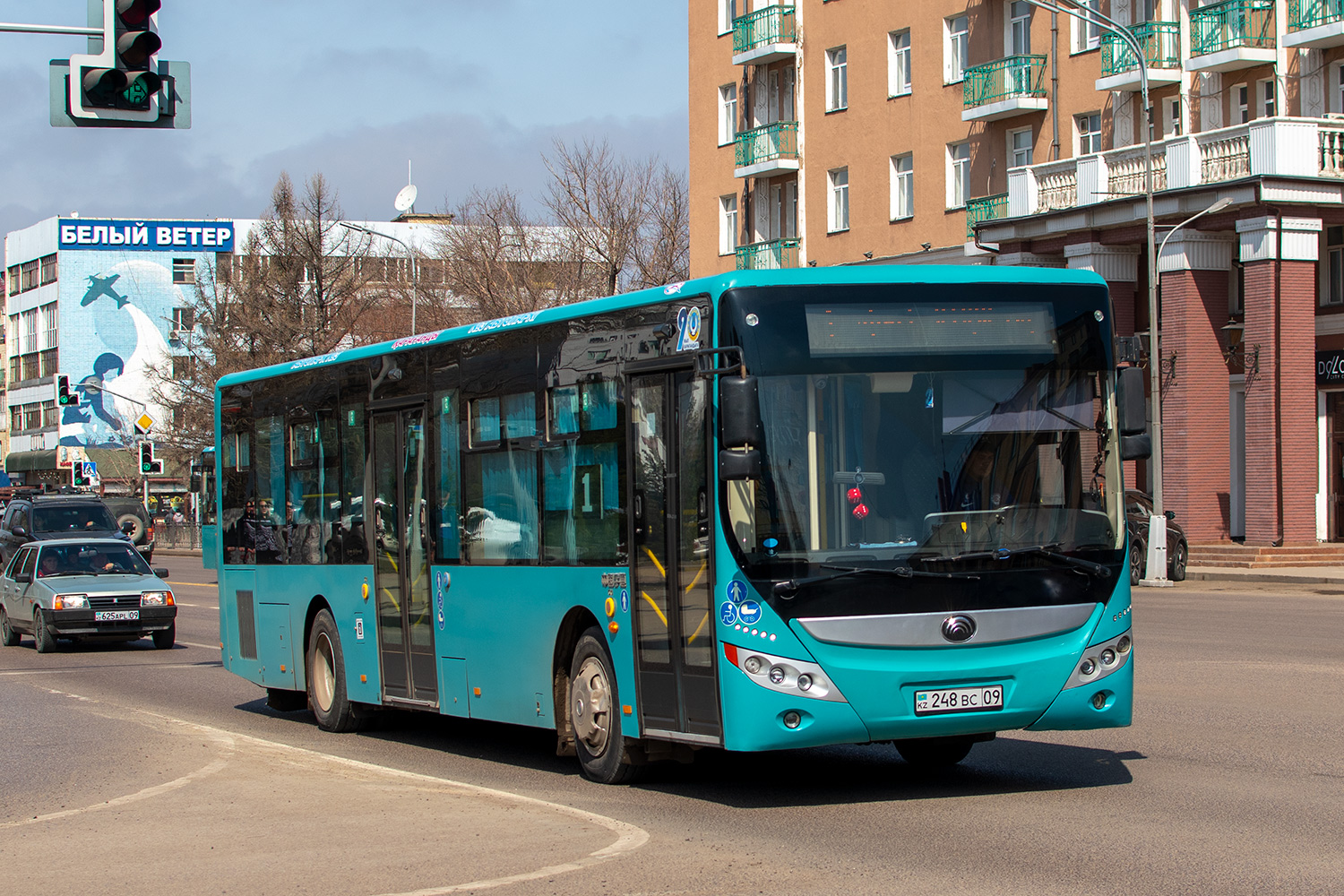 Карагандинская область, Yutong ZK6118HGA № 248 BC 09